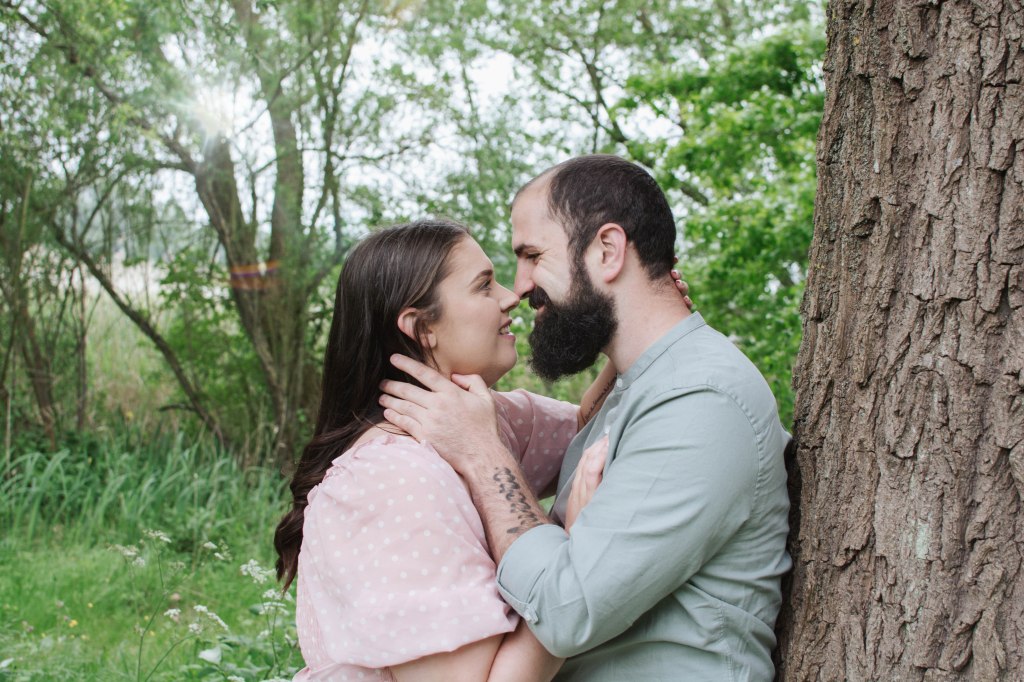 UK Engagement Photographer , Milton Keynes , Willen Lake